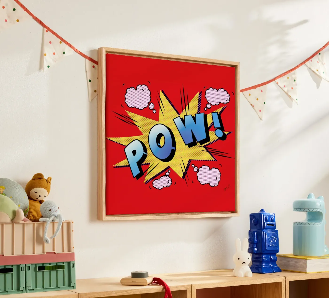 Pow canvas van Mark Ashkenazi