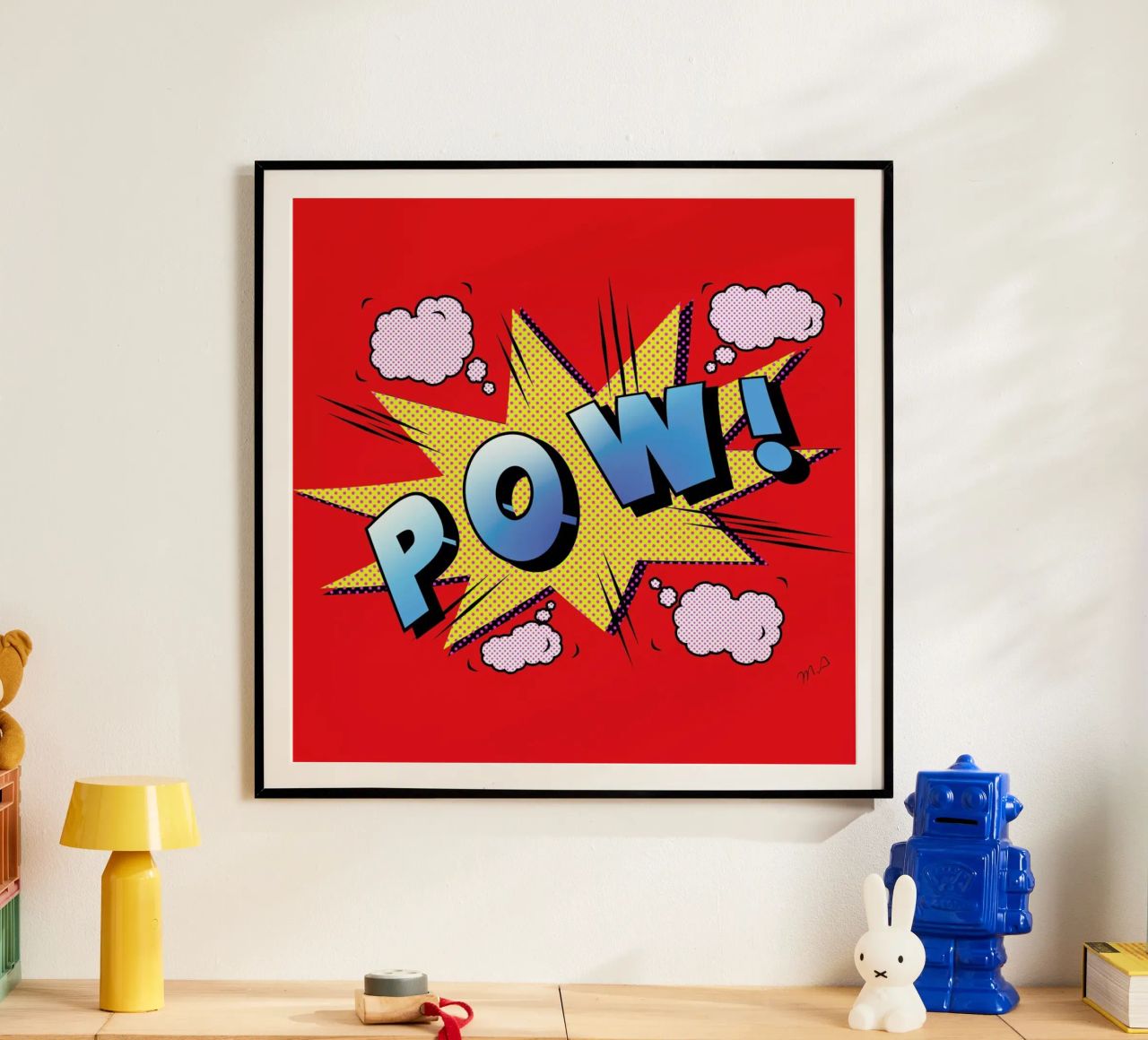 Pow Poster von Mark Ashkenazi