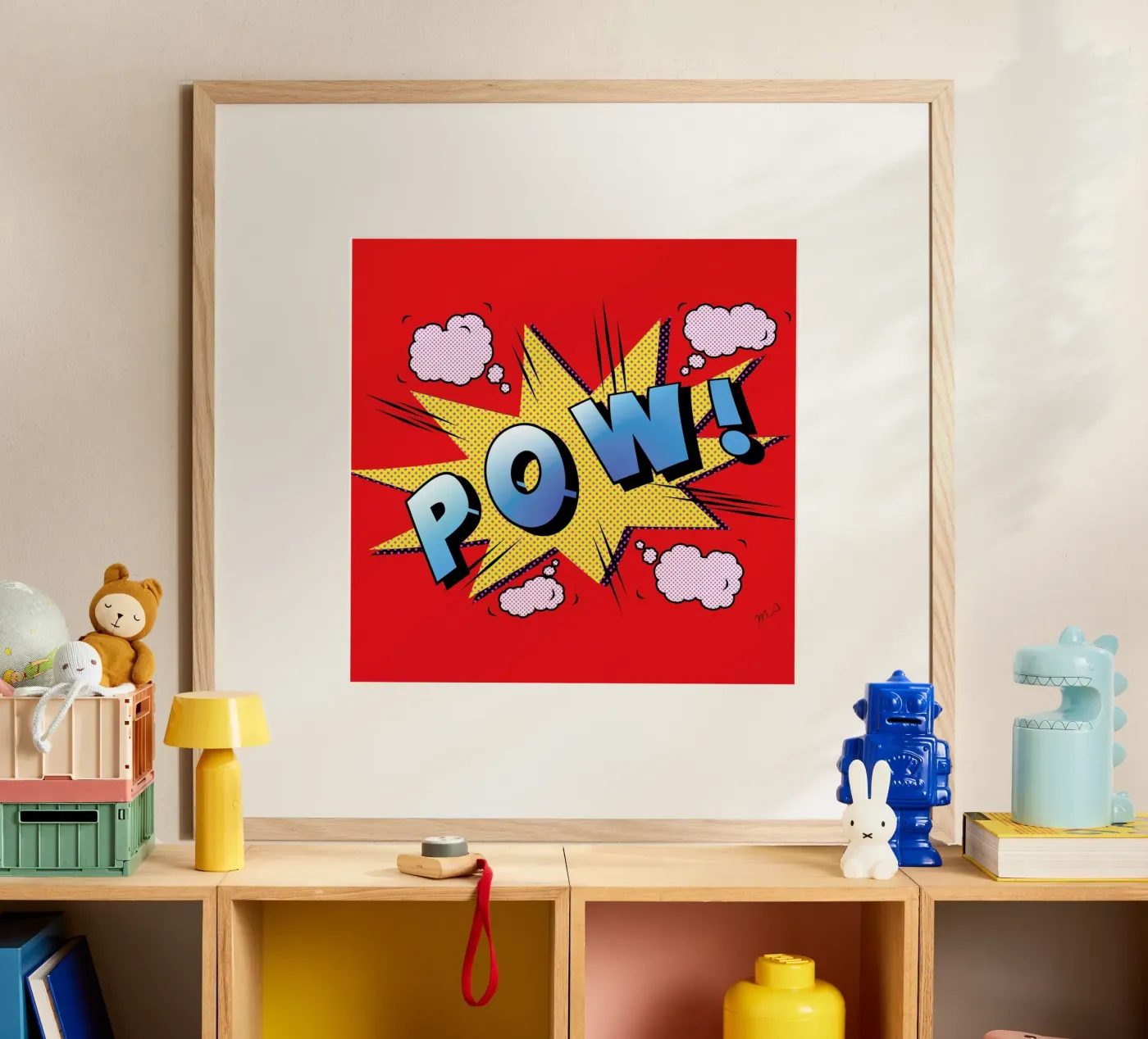 Pow Poster von Mark Ashkenazi