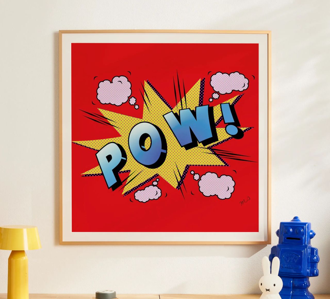 Pow Poster von Mark Ashkenazi