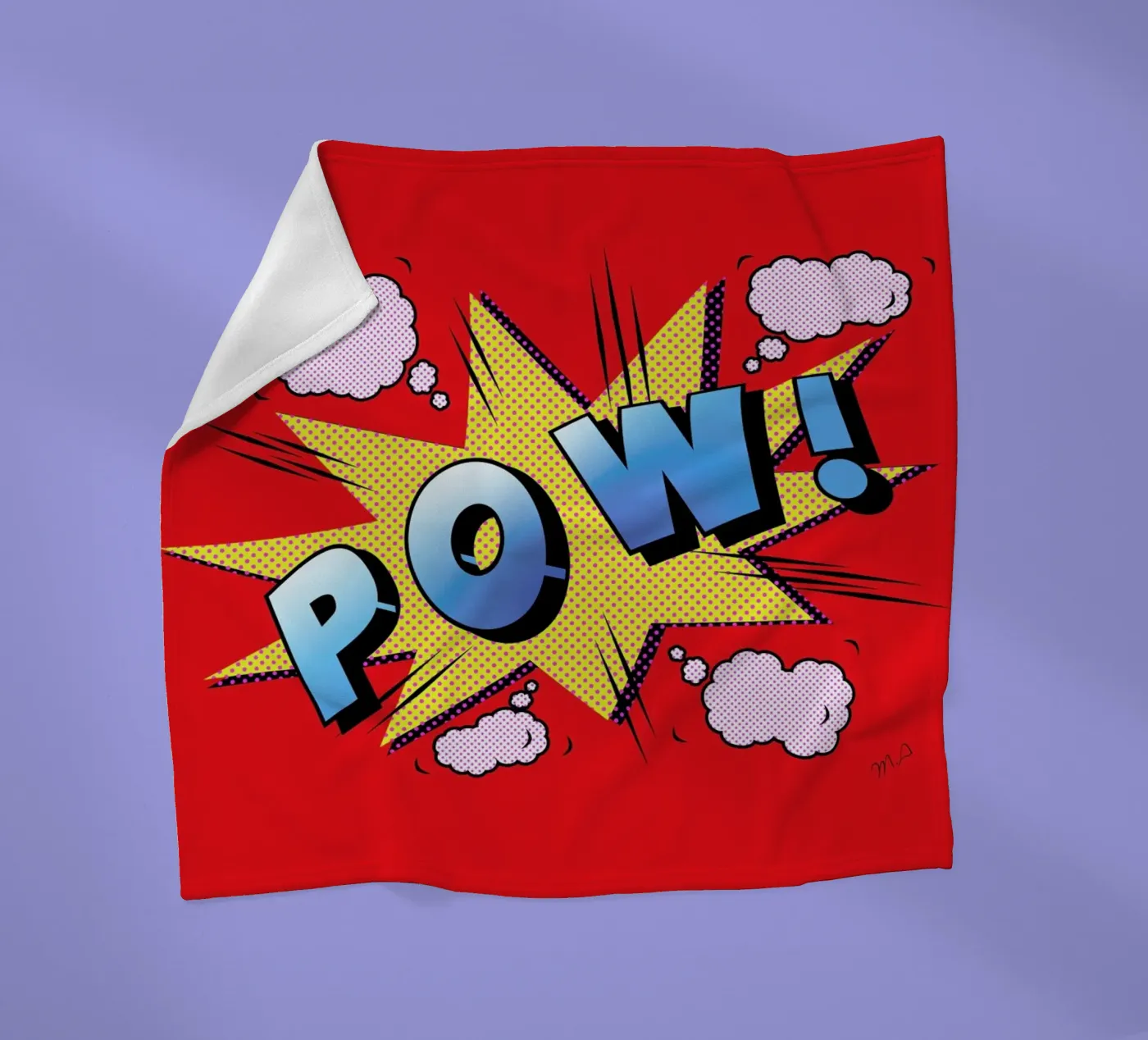 Pow Fleecedecke von Mark Ashkenazi