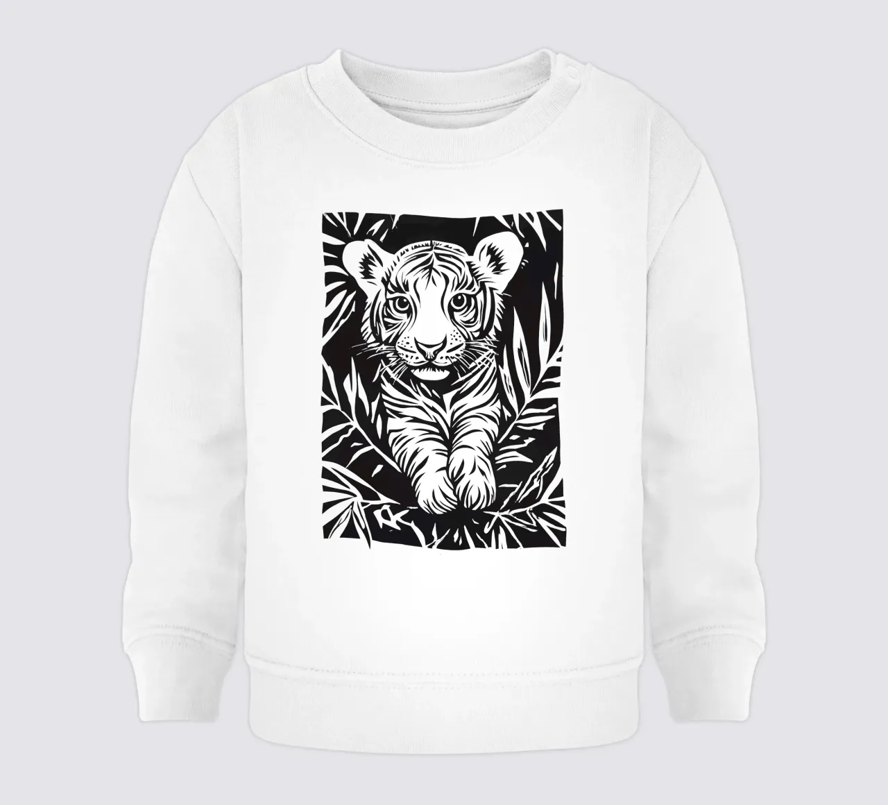 Piccola tigre per bambini felpa neonato da Autofocus