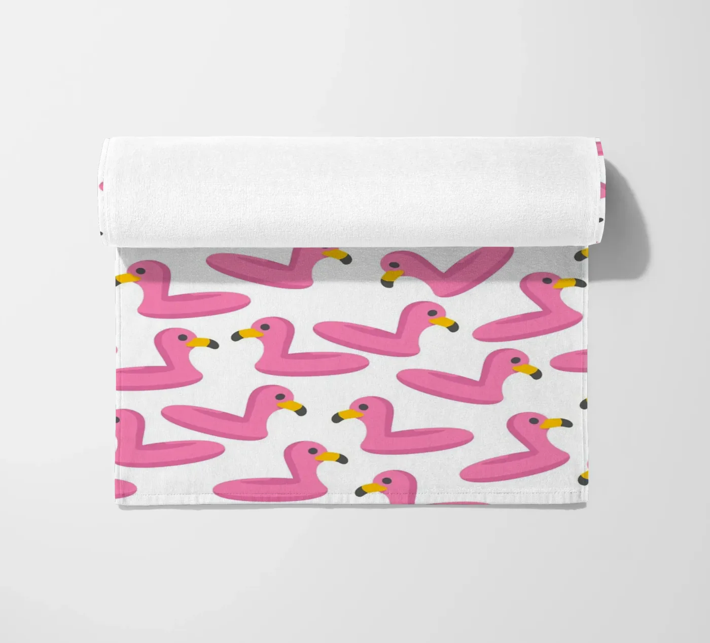 Flamingo summer pattern telo mare da Happypatterns
