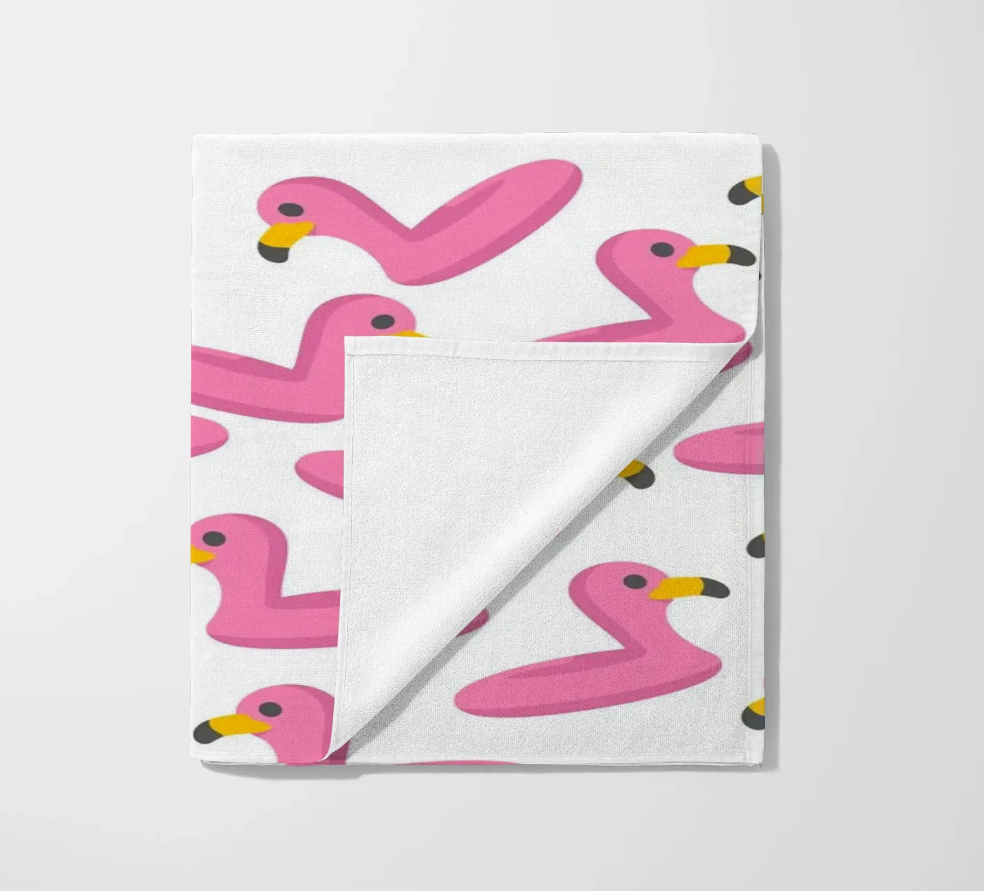 Flamingo summer pattern telo mare da Happypatterns