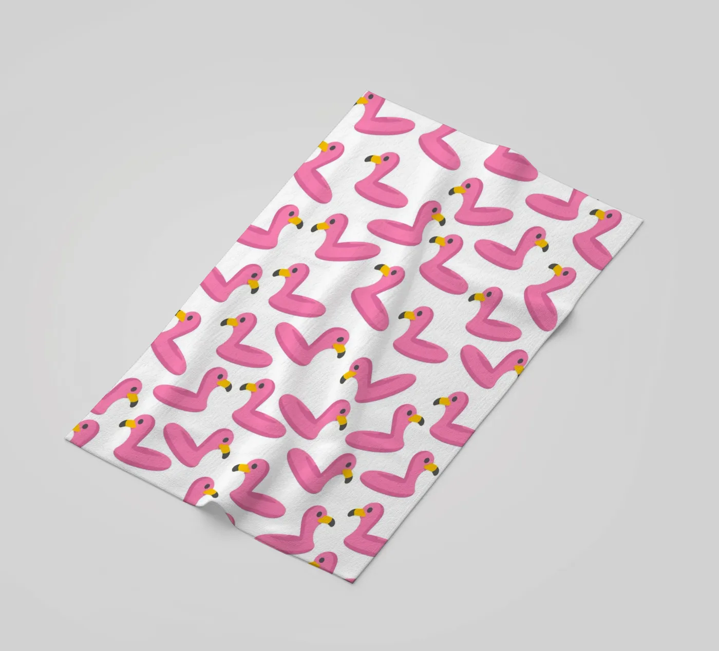 Flamingo summer pattern telo mare da Happypatterns