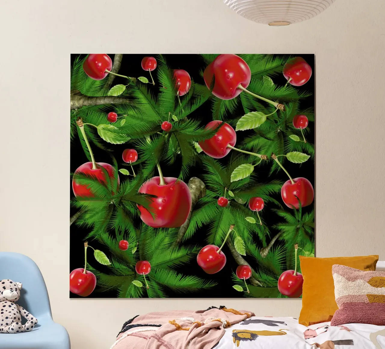 Summertime 3 poster con telaio in legno da Mark Ashkenazi