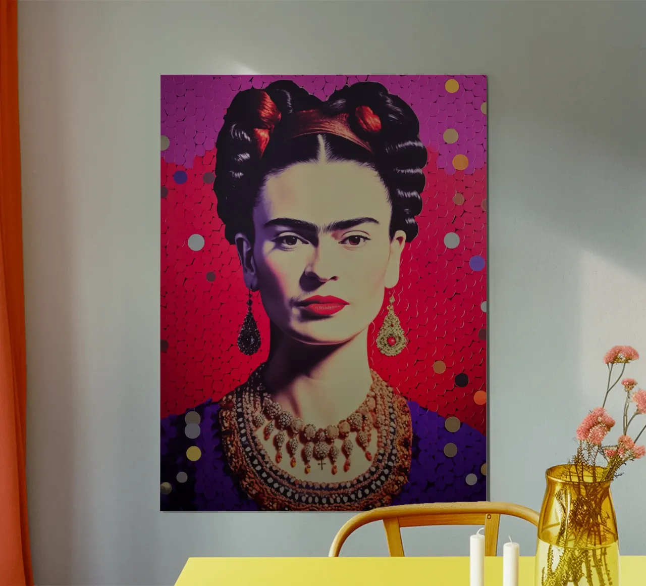 Frida Kahlo Decorative Polaroid hahnemühle by Autofocus