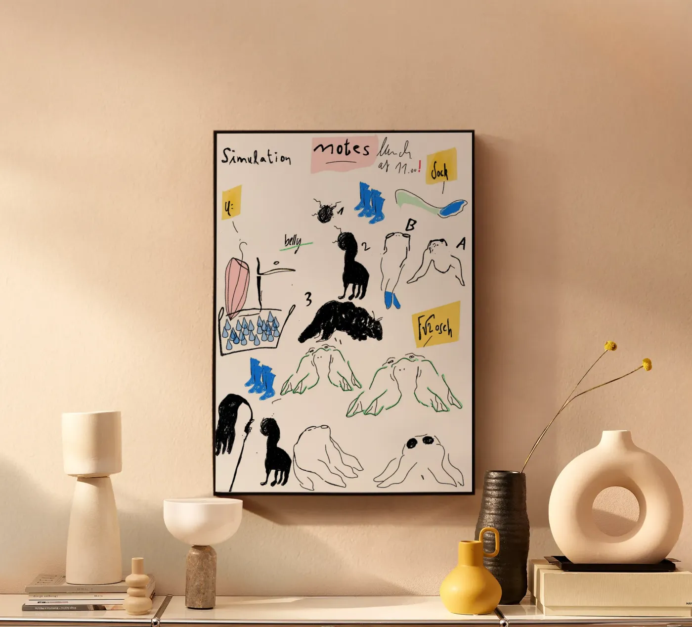 Study Happy 4 plexiglass da Nepomuk