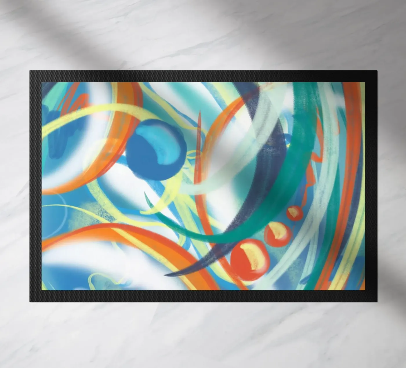 AquaFun deurmat van bezirossi