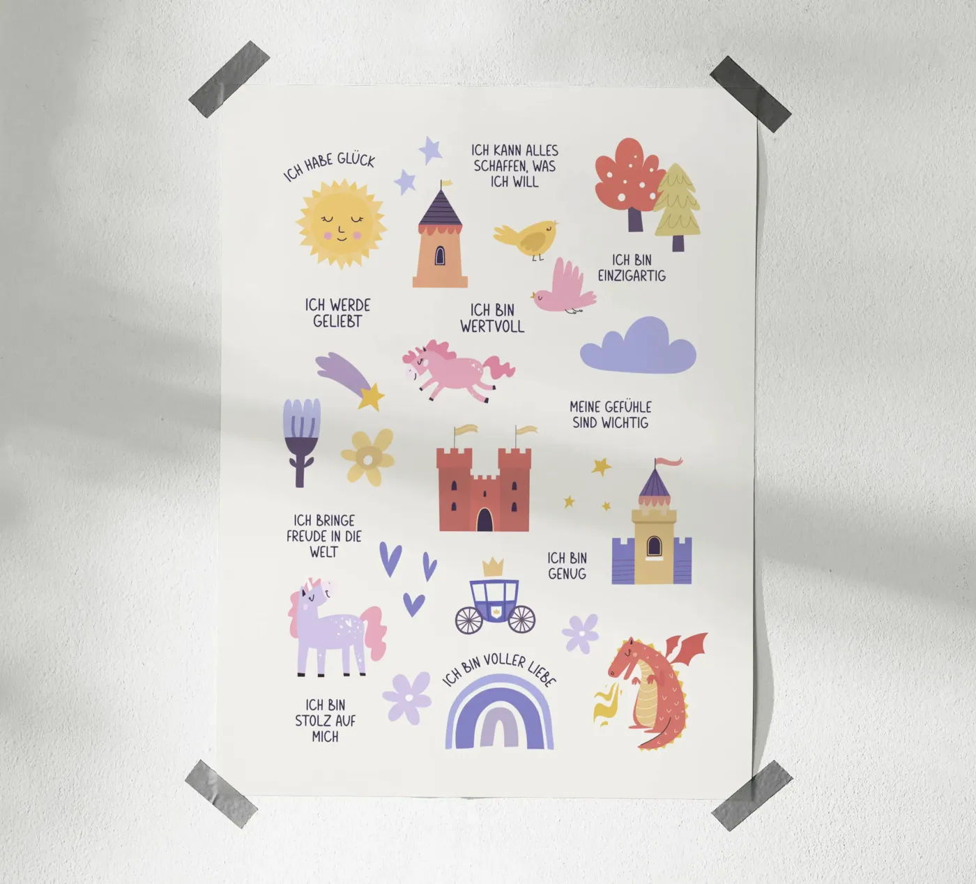 Affirmation · Feen poster van we line studio - art