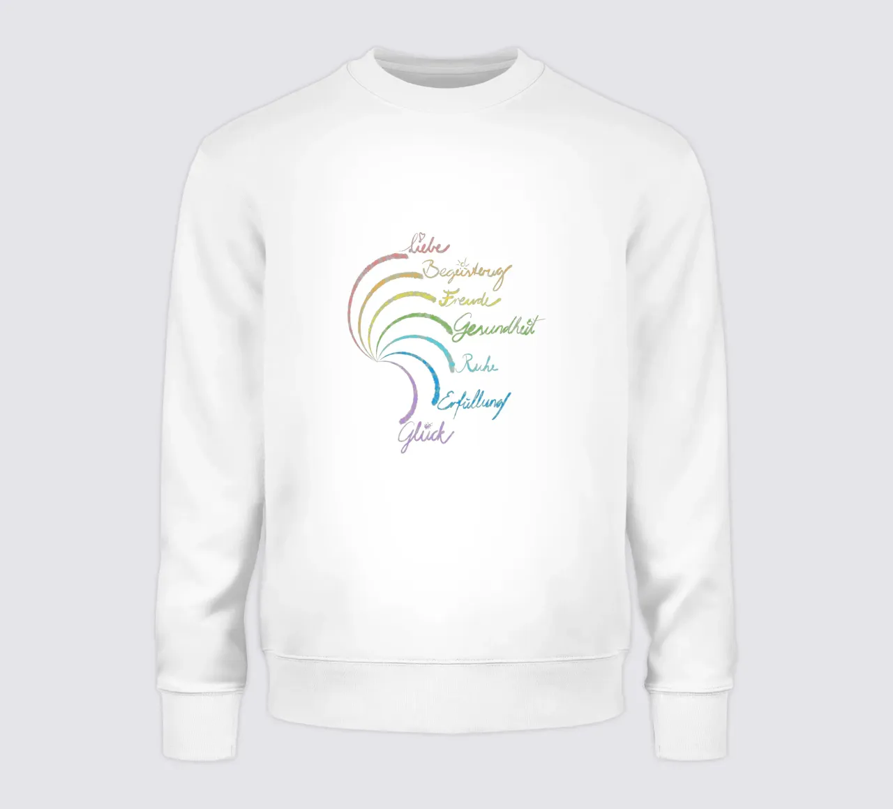 Regenbogen des Glücks sudadera de bezirossi