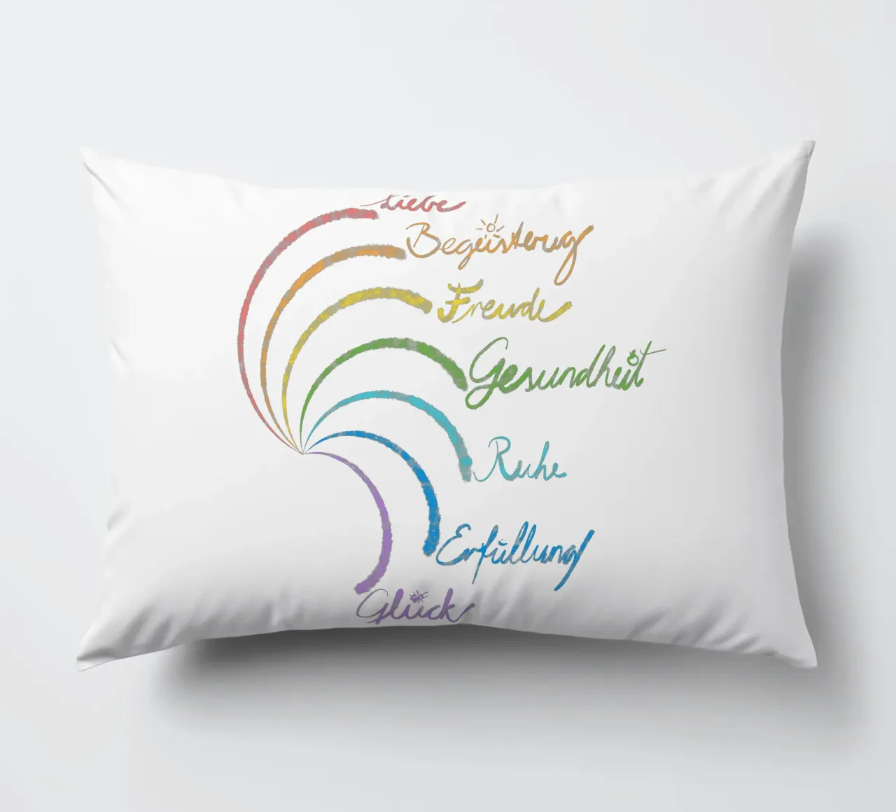 Regenbogen des Glücks cuscino da bezirossi
