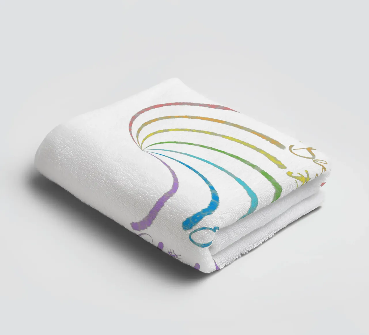 Regenbogen des Glücks asciugamano da bagno da bezirossi