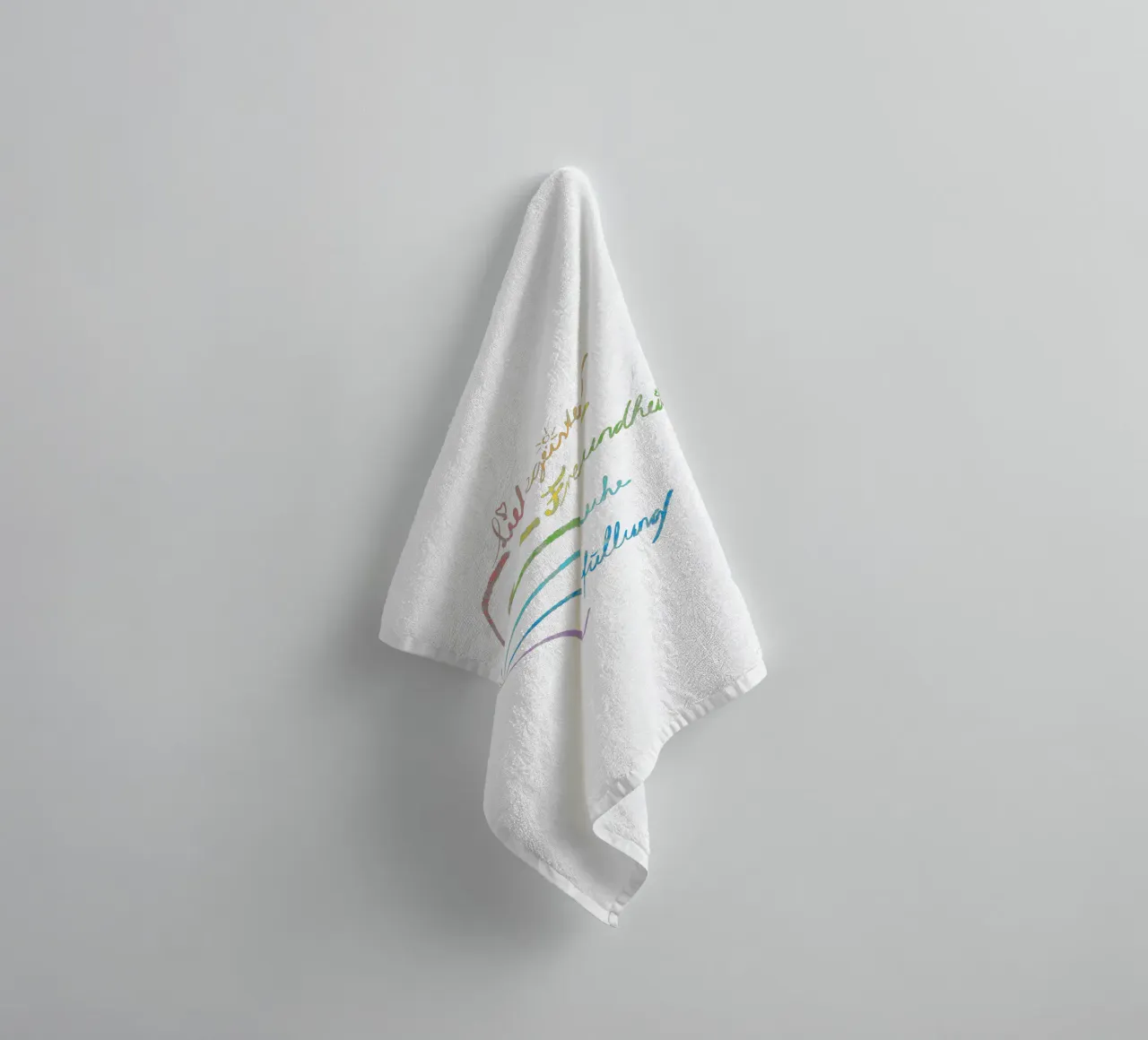 Regenbogen des Glücks asciugamano da bagno da bezirossi