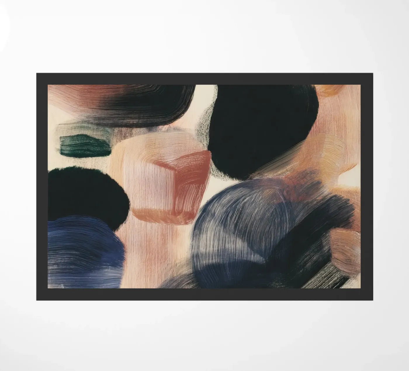 Gestural Abstract doormat by ThingDesign