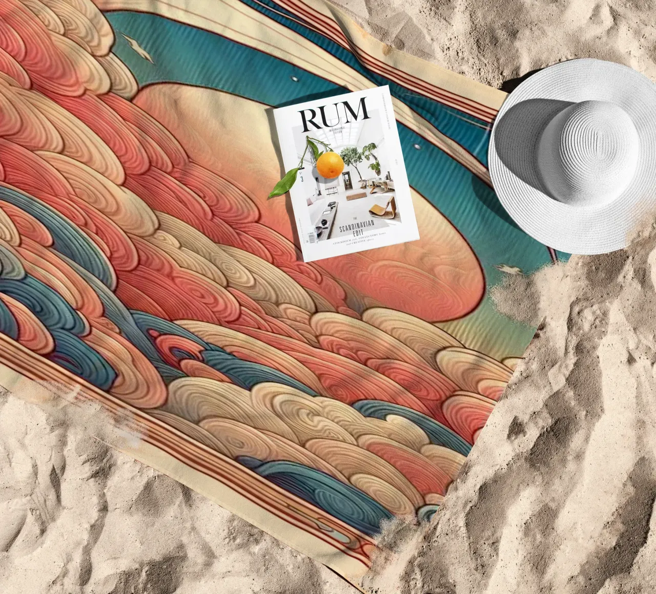 Sweet Clouds telo mare da Art-Nouveau-Dsg