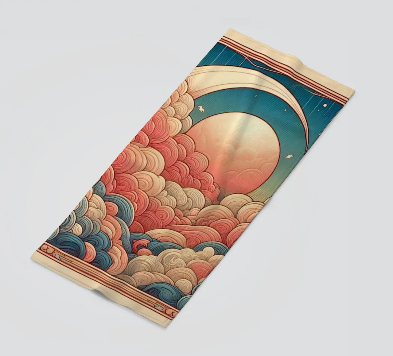 Sweet Clouds telo mare da Art-Nouveau-Dsg