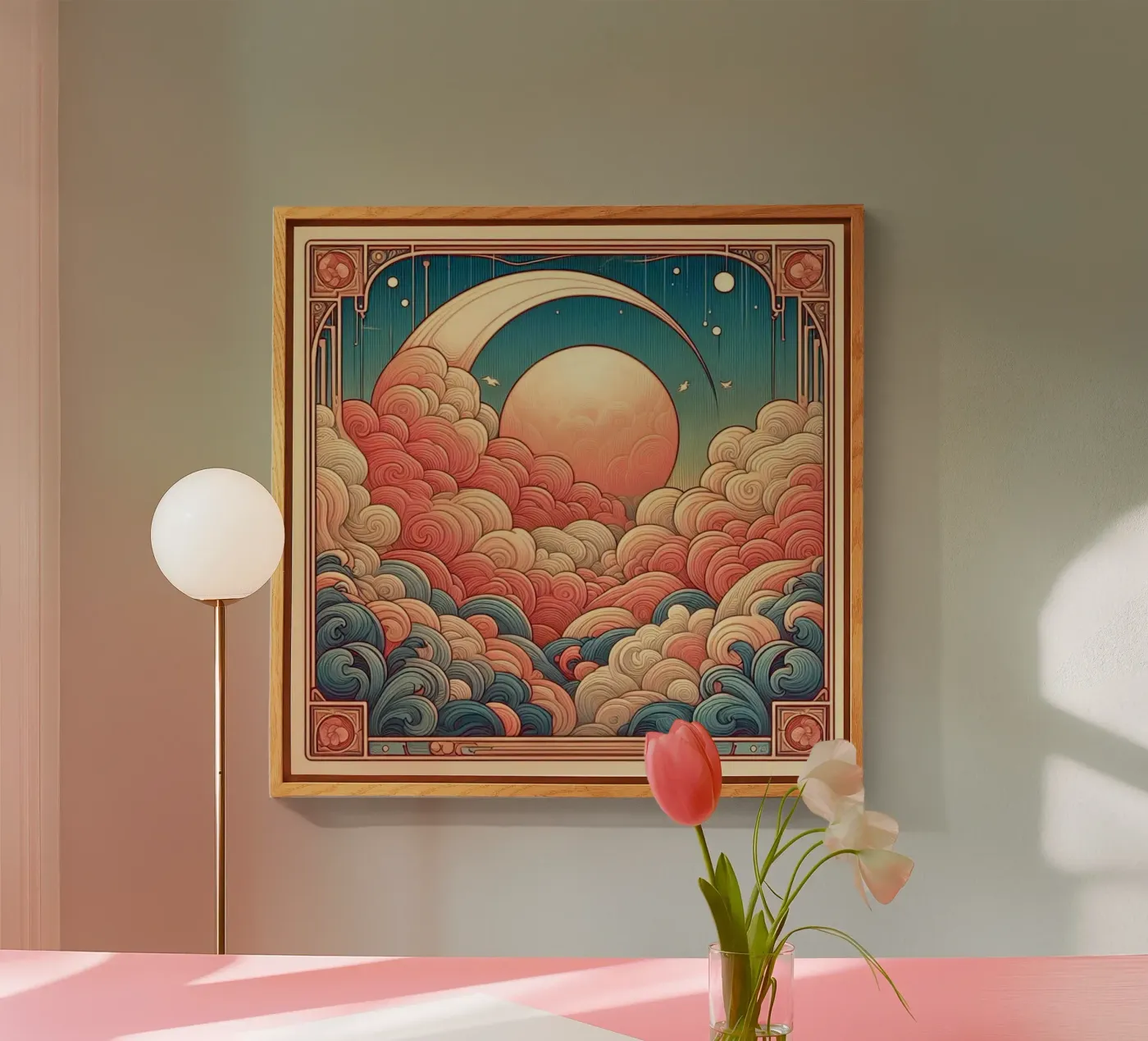 Sweet Clouds plexiglas de Art-Nouveau-Dsg