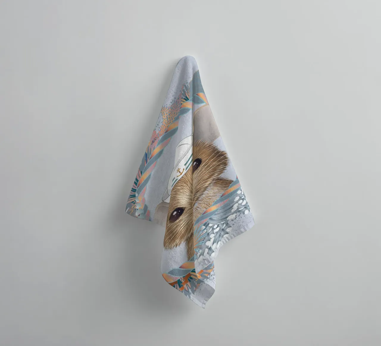 Sailor Mouse - Adventurous and cute towel by kisho art