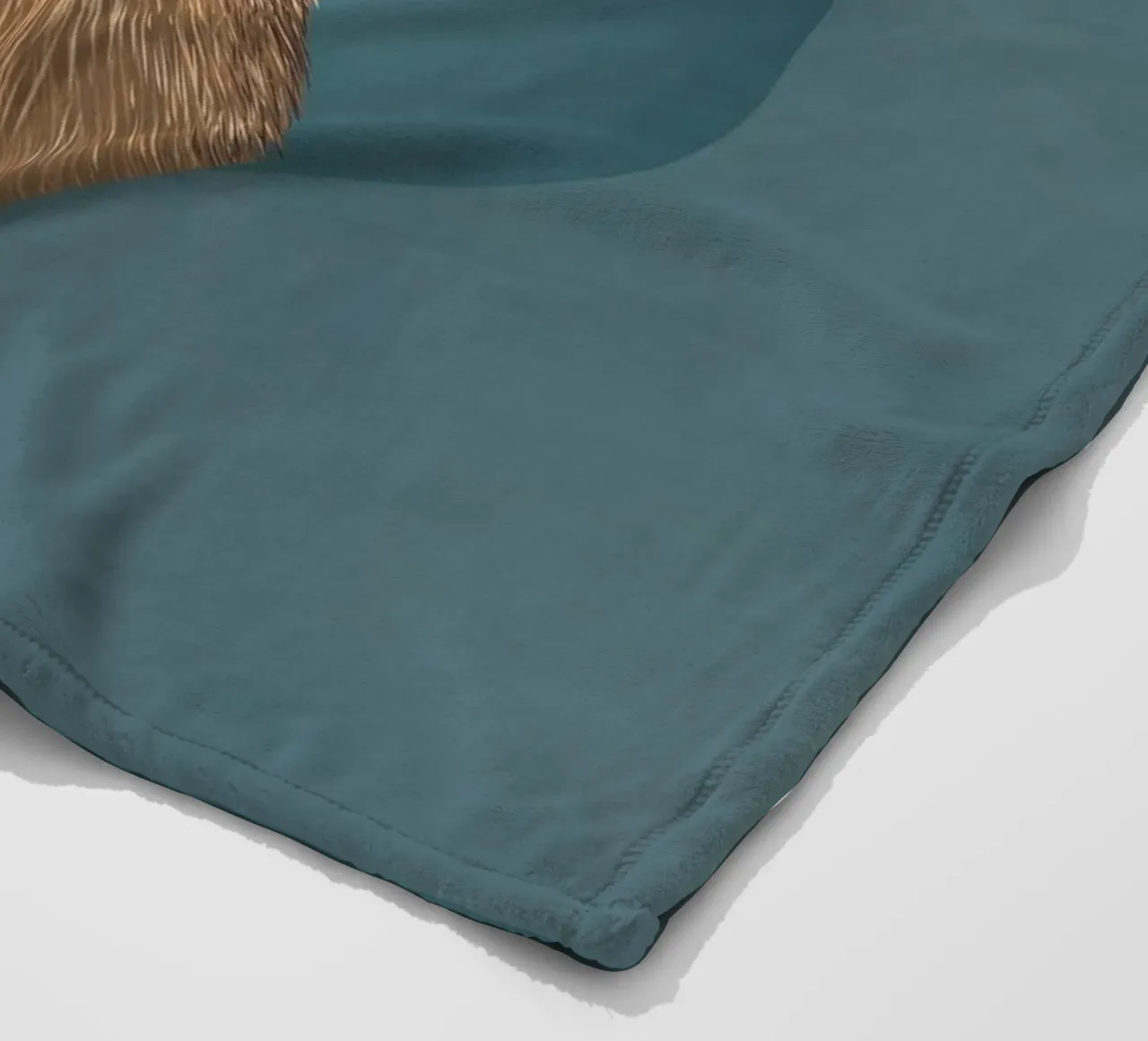 Royal mouse in hiding - noble and charming fleece blanket by kisho art