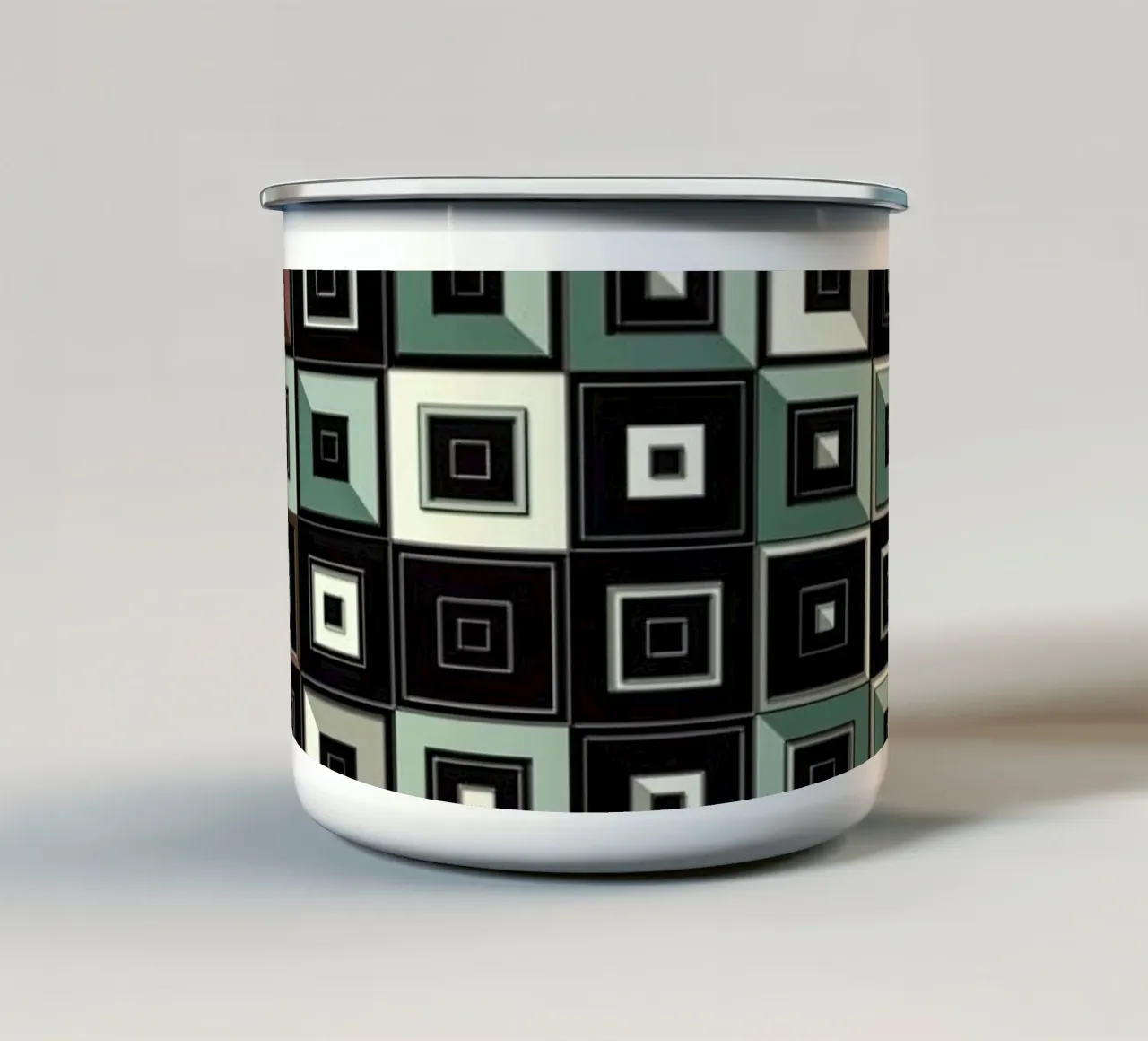 Piazze Lostin II tazza in smalto da Metron