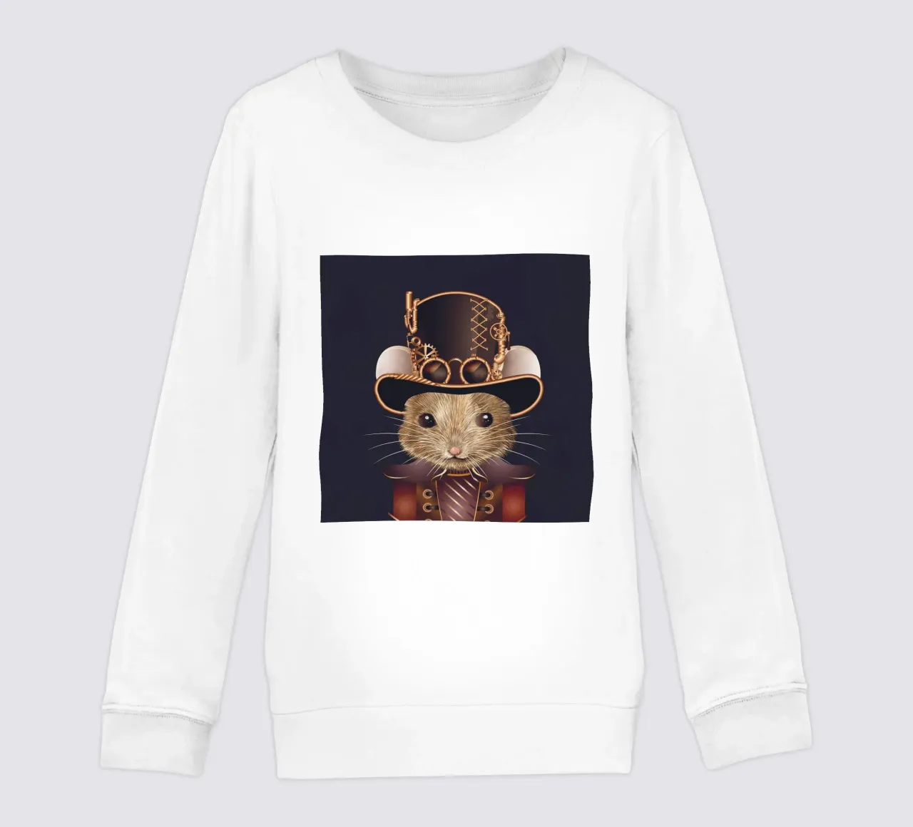 Topo steampunk - creativo e futuristico felpa bambino da kisho art