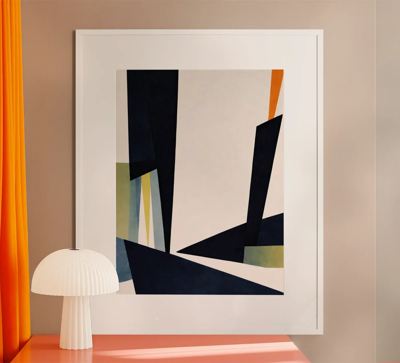 Minimal Geometric Forms 2 poster by Gaite