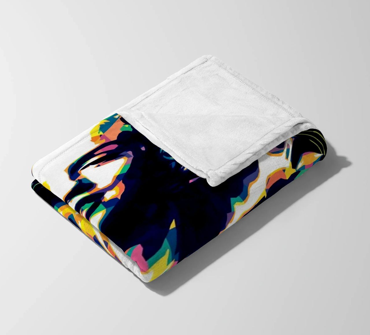Marilyn Monroe Color Art coperta in pile da neonartroom