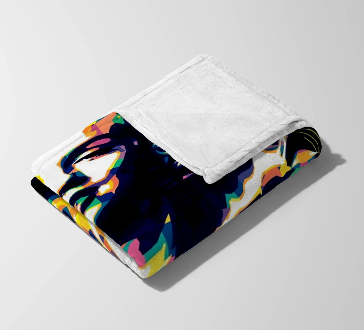 Marilyn Monroe Color Art coperta in pile da neonartroom
