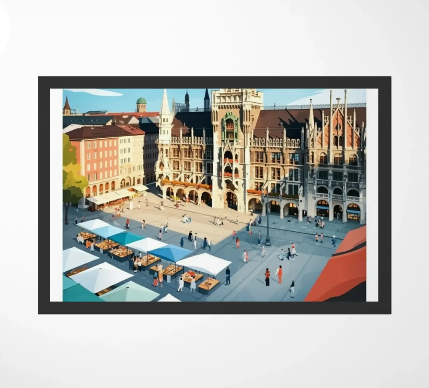 MUNICH doormat by Estern Studio