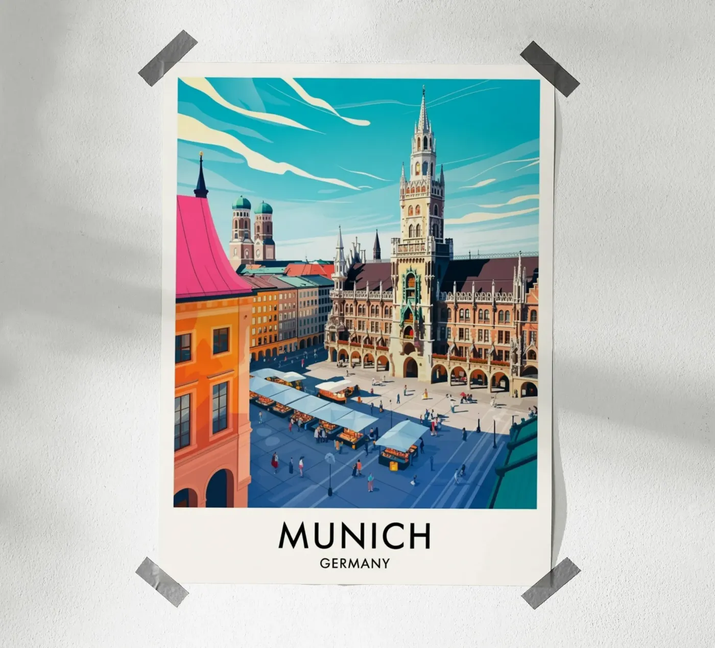 MUNICH-01 poster by Estern Studio