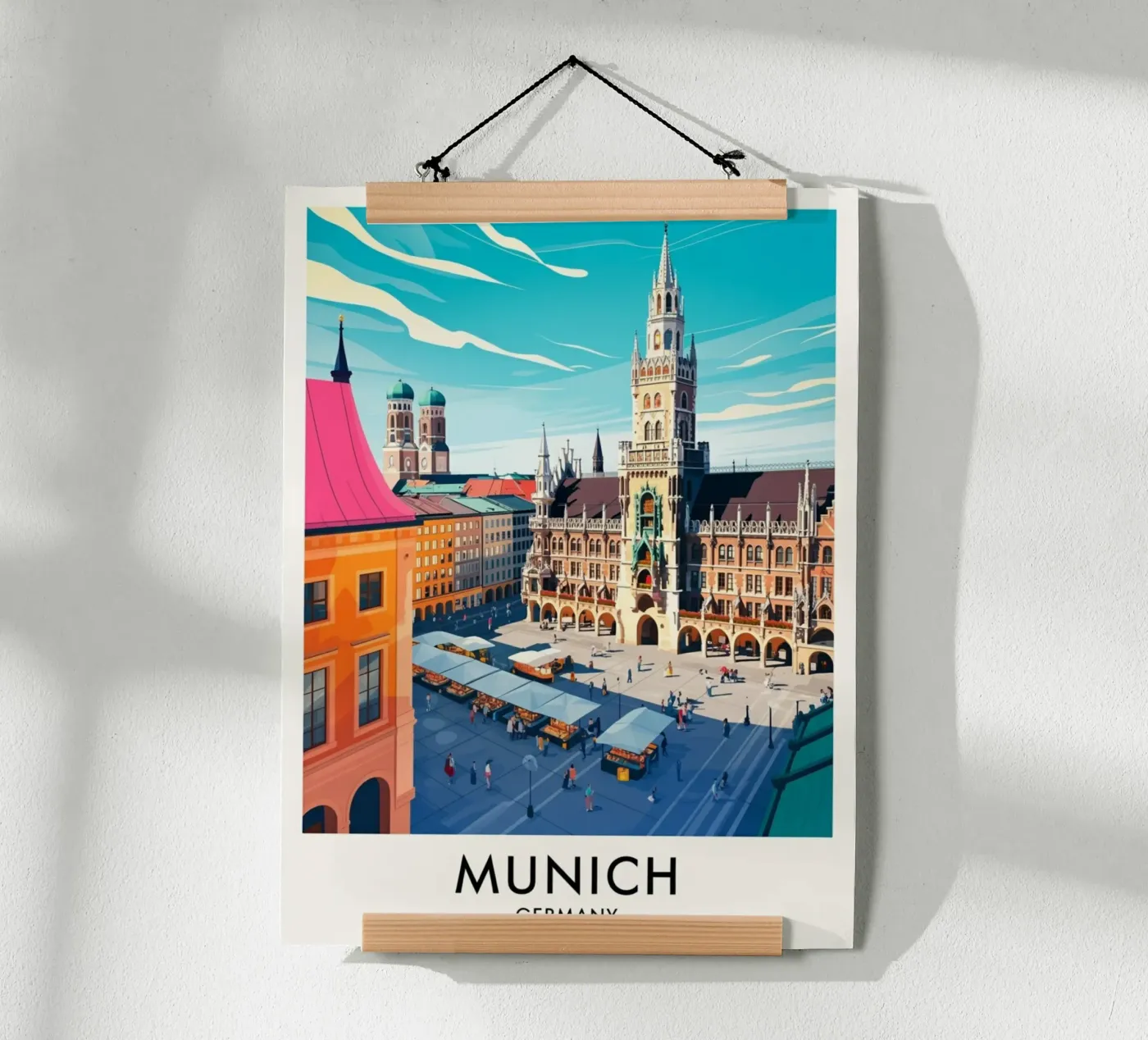 MUNICH-01 poster by Estern Studio