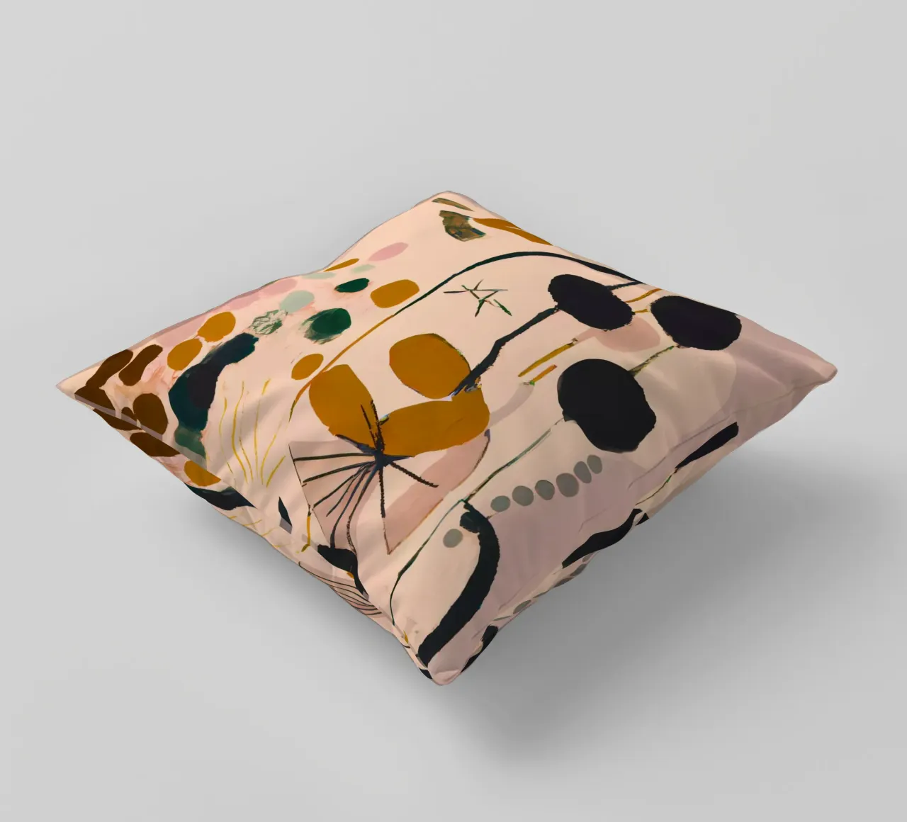 Playful Impression No 1 cuscino da treechild