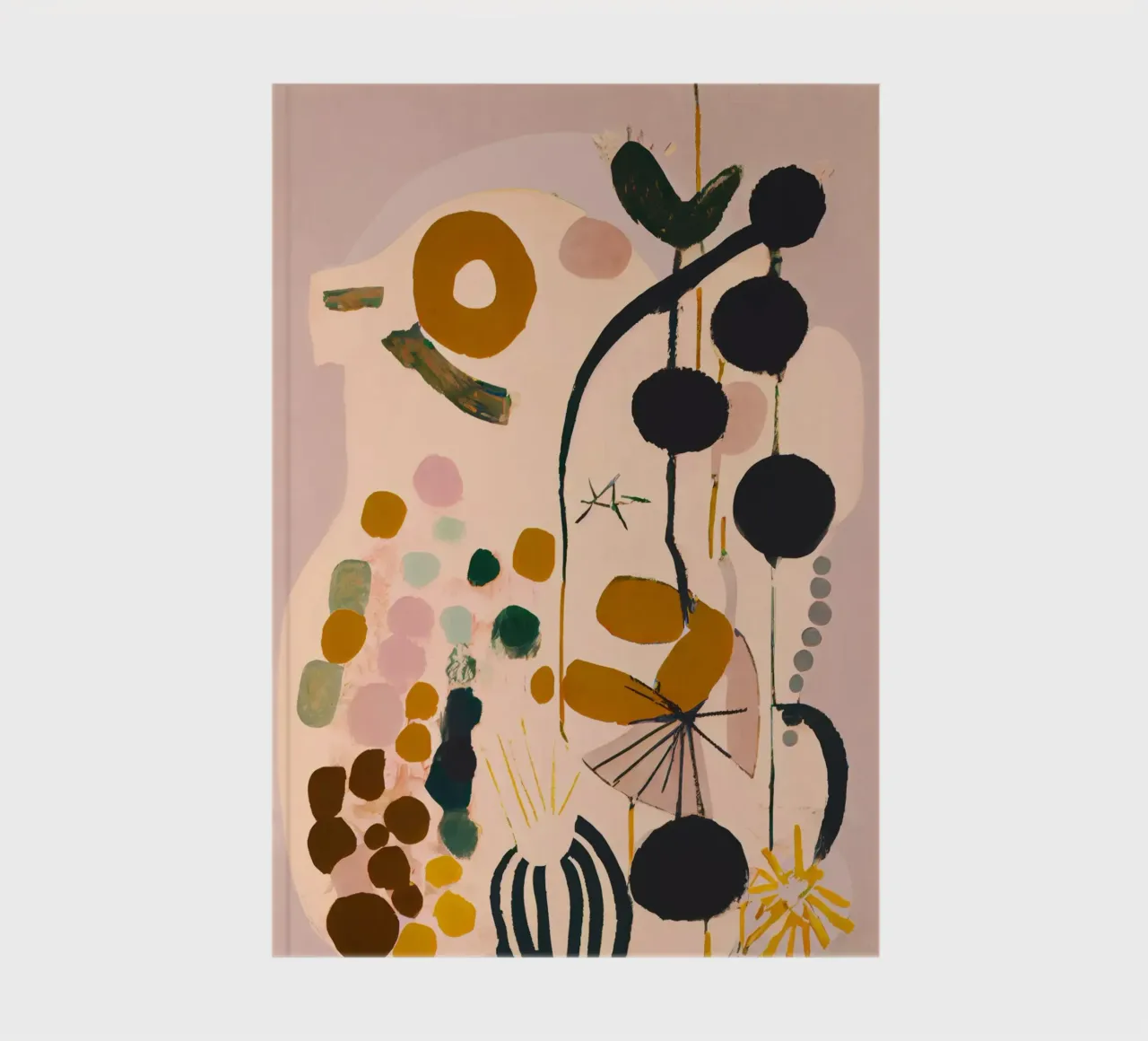 Playful Impression No 1 Notizbuch von treechild