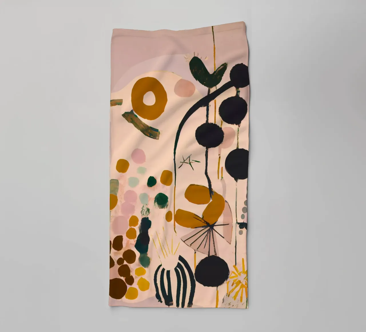 Playful Impression No 1 asciugamano da bagno da treechild