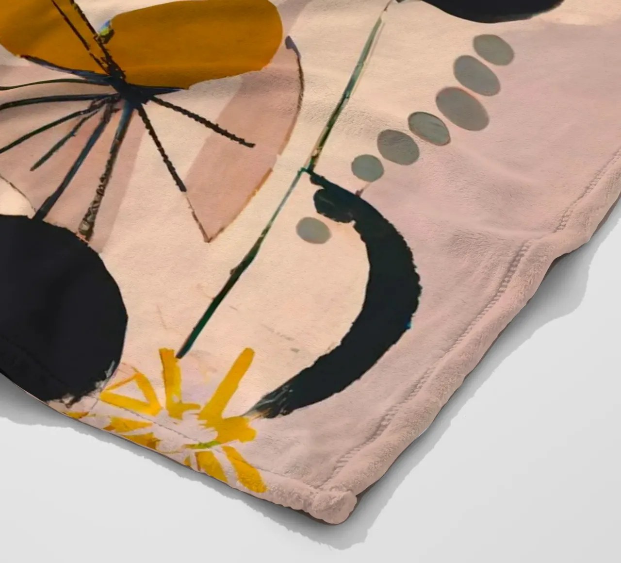 Playful Impression No 1 coperta in pile da treechild