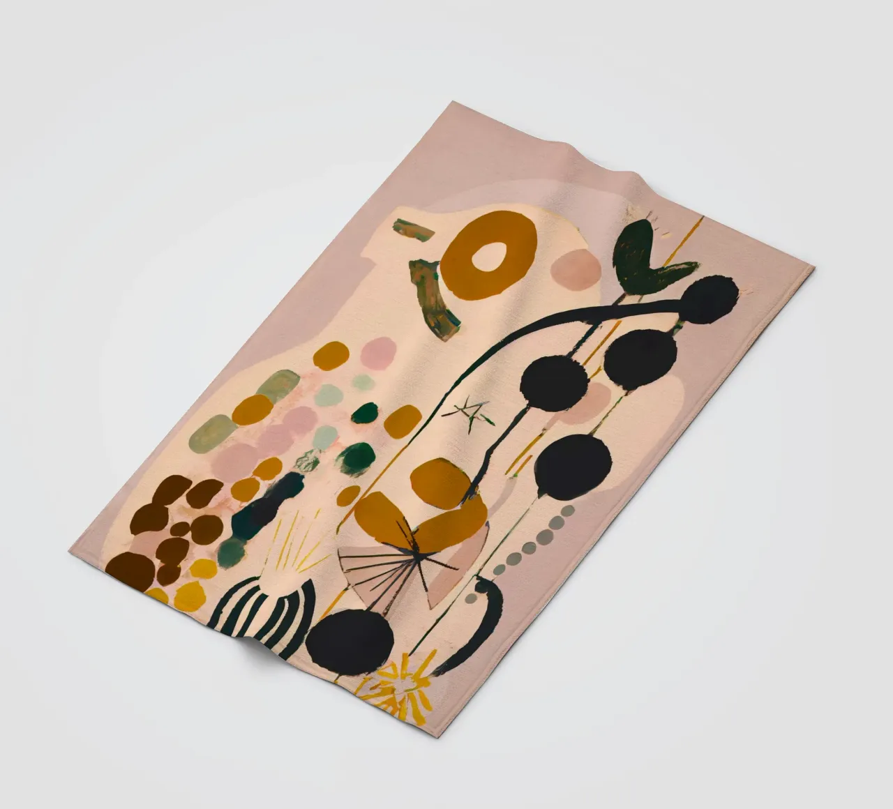 Playful Impression No 1 coperta in pile da treechild