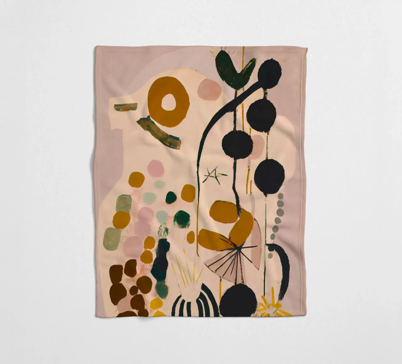 Playful Impression No 1 coperta in pile da treechild