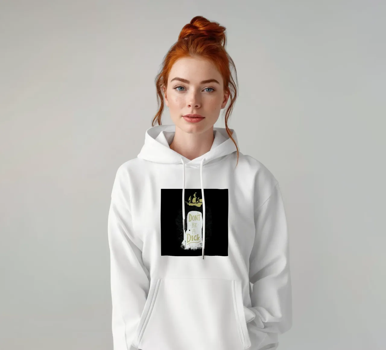 Don't Be a Moby sweat à capuche de DinoMike