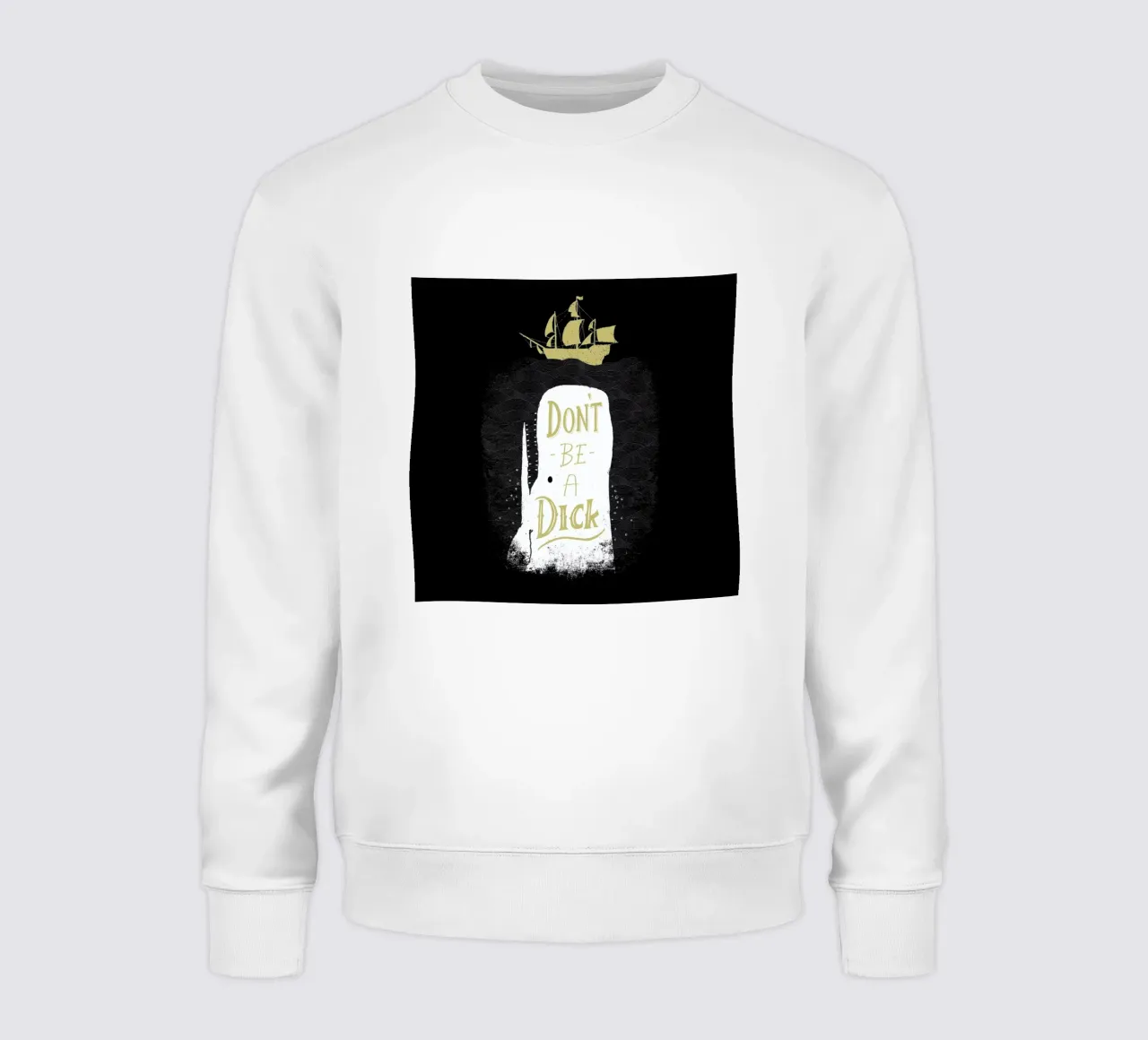 Don't Be a Moby felpa da DinoMike