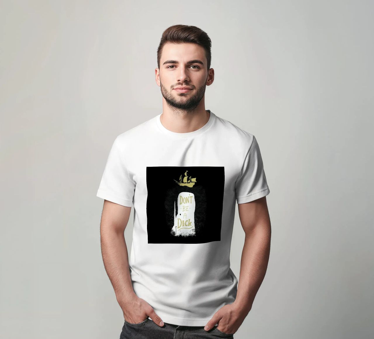 Don't Be a Moby t-shirt da DinoMike