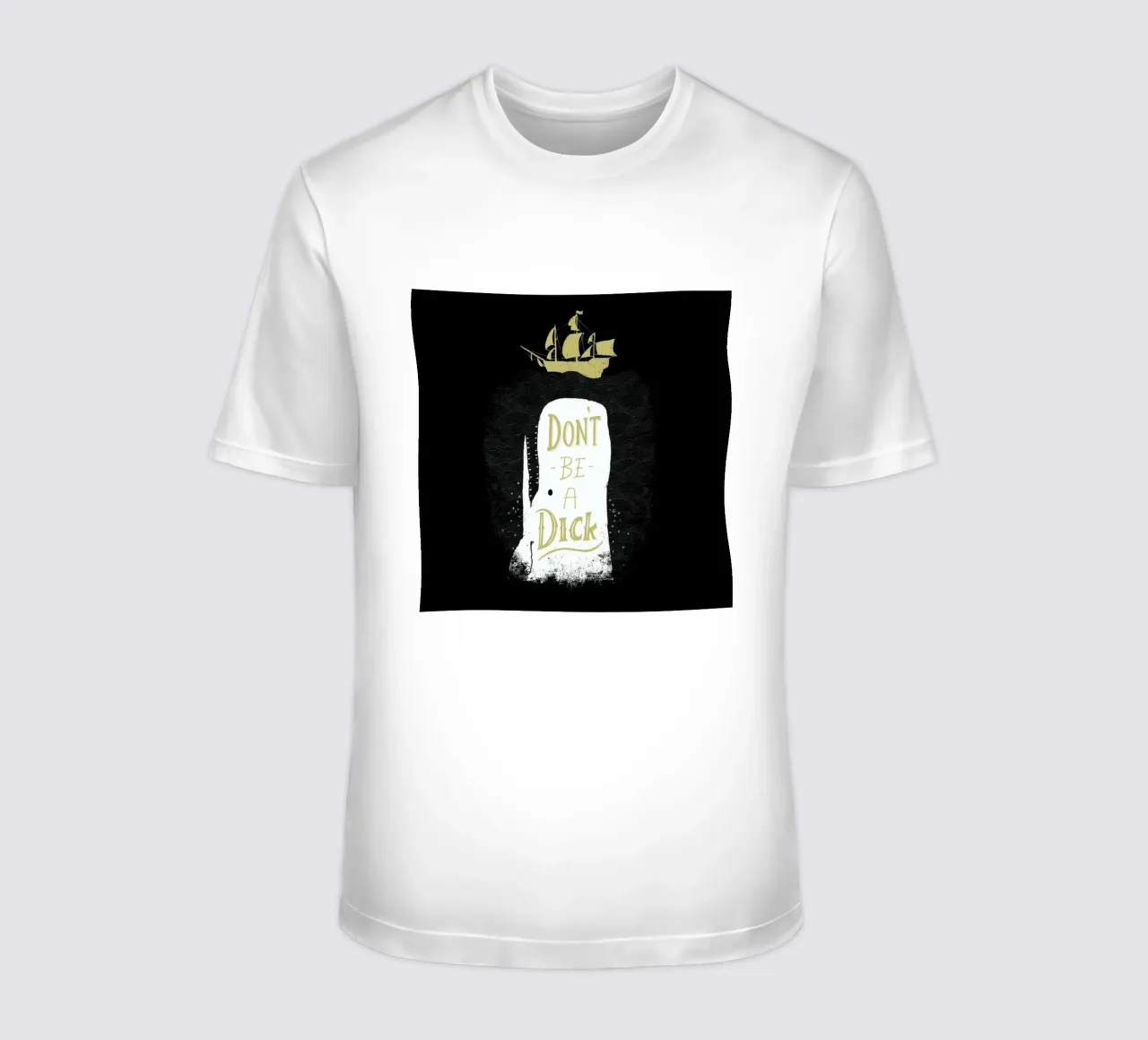 Don't Be a Moby t-shirt da DinoMike