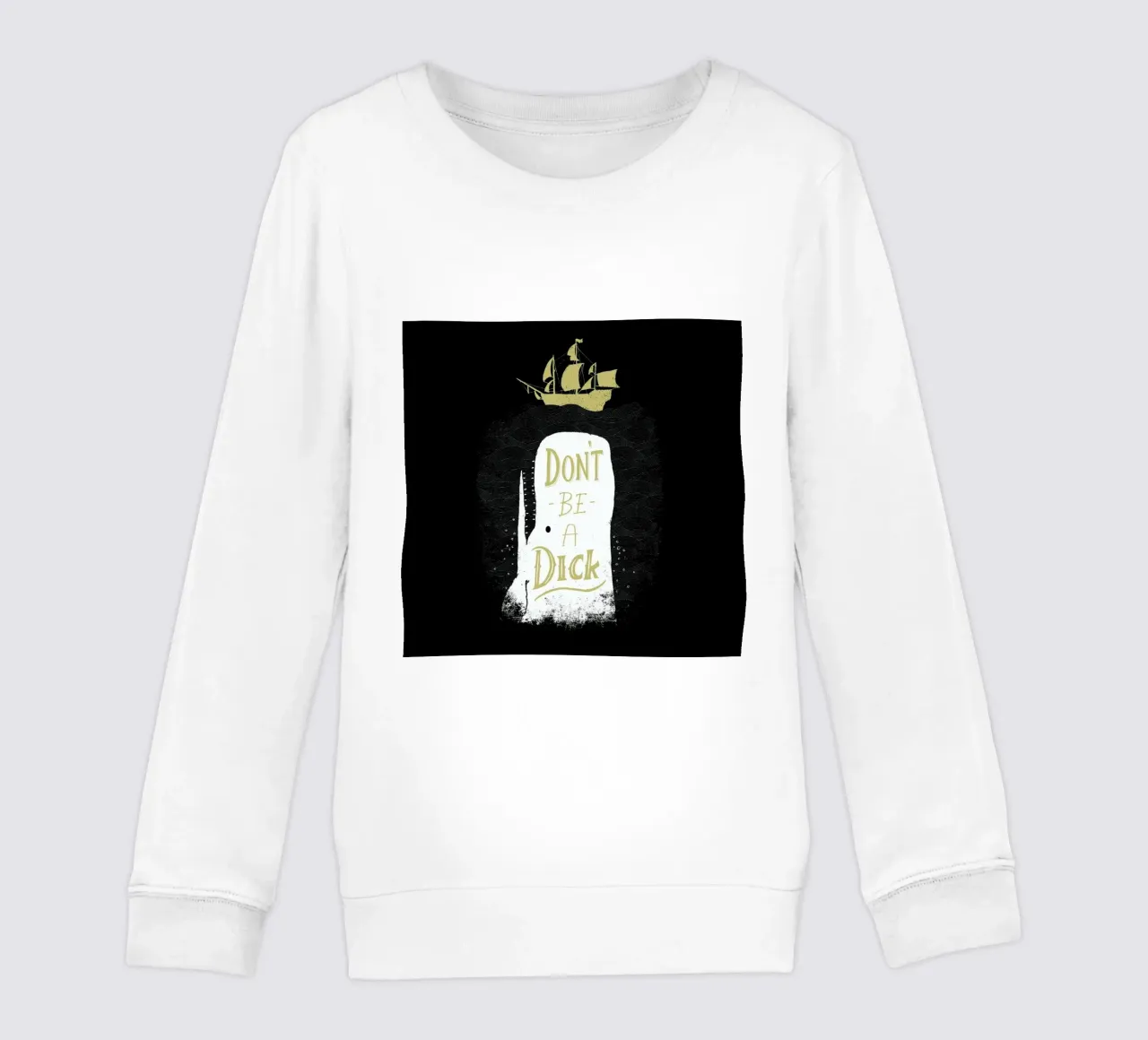 Don't Be a Moby sudadera para niño de DinoMike