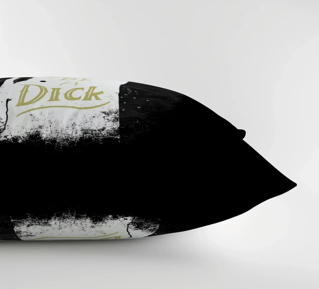 Don't Be a Moby decorative cushion by DinoMike