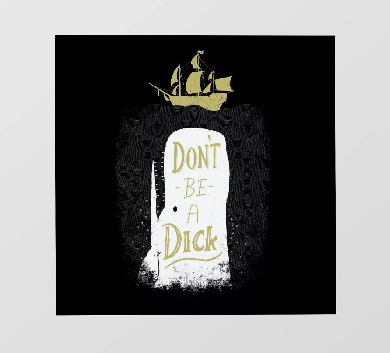 Don't Be a Moby pellicola backlit da DinoMike