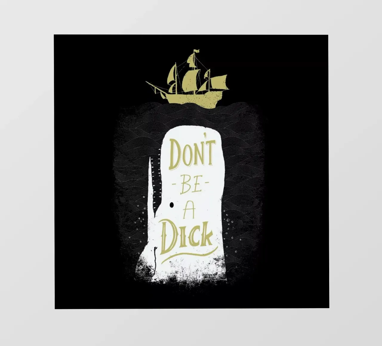 Don't Be a Moby telo in pvc da DinoMike