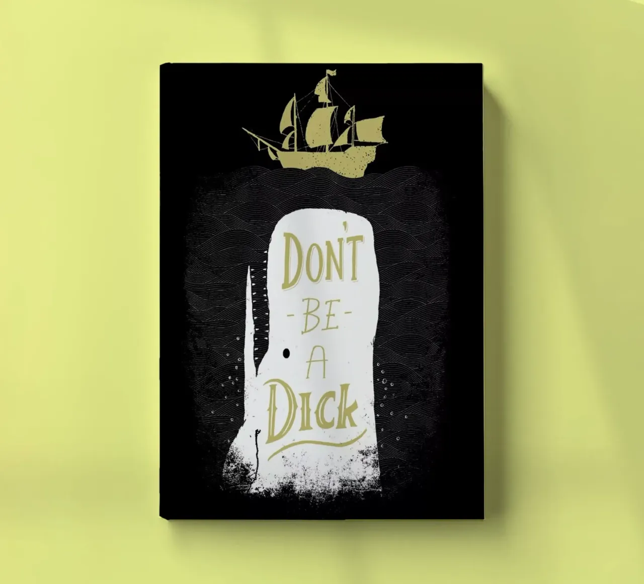 Don't Be a Moby notebook by DinoMike