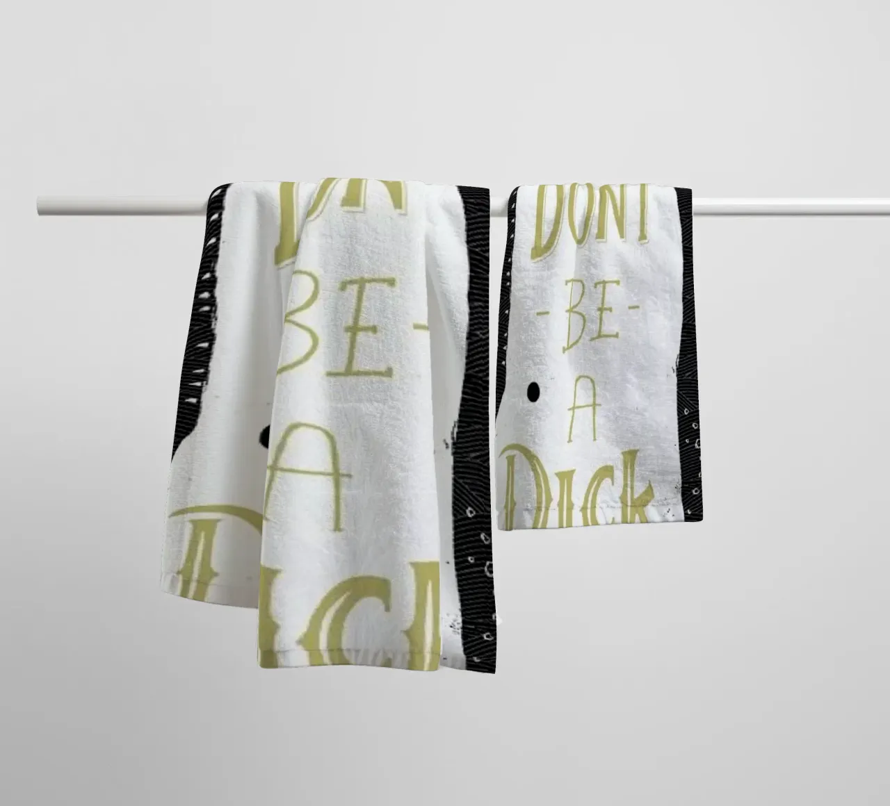 Don't Be a Moby asciugamano da bagno da DinoMike