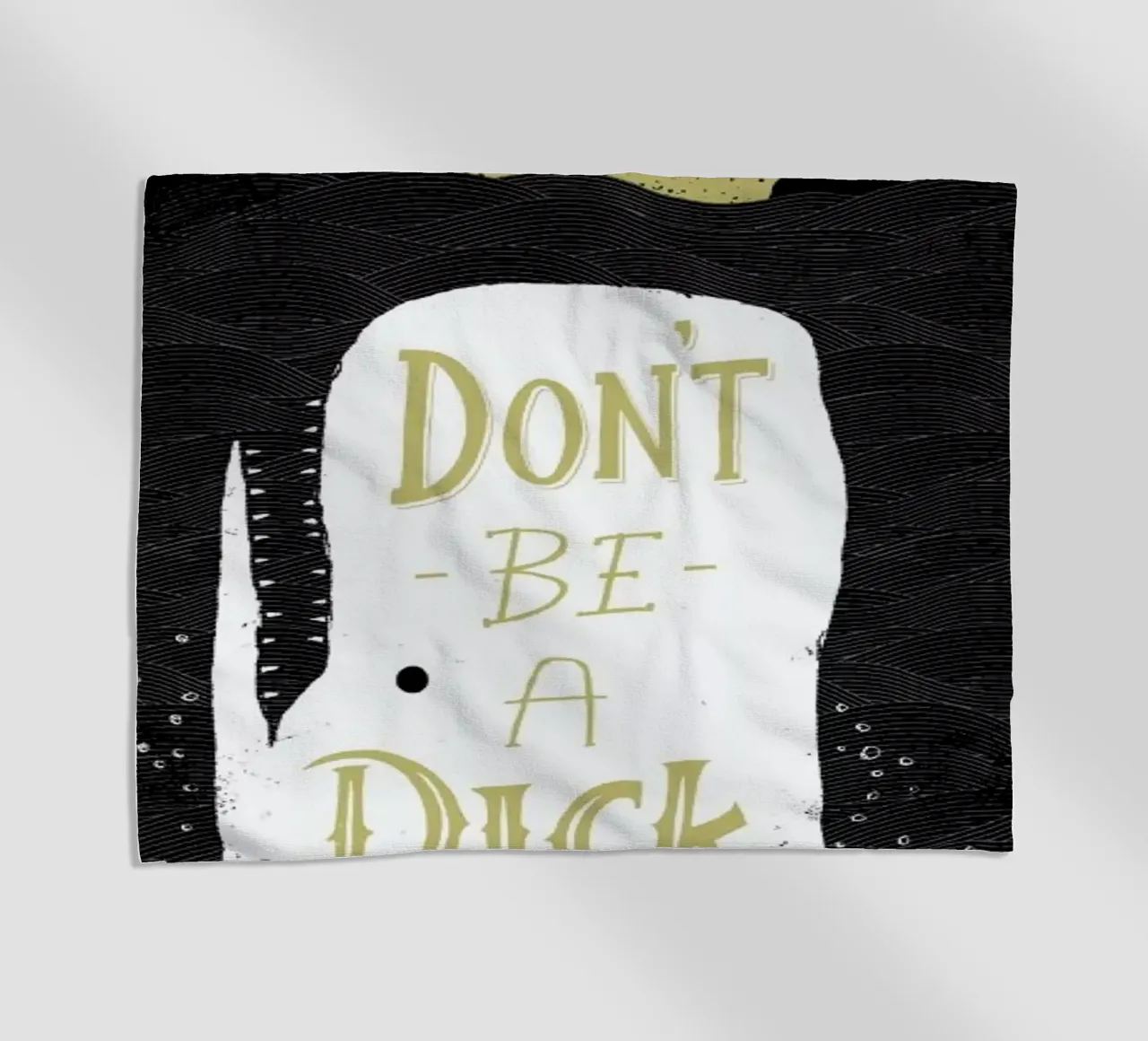 Don't Be a Moby Strandtuch von DinoMike