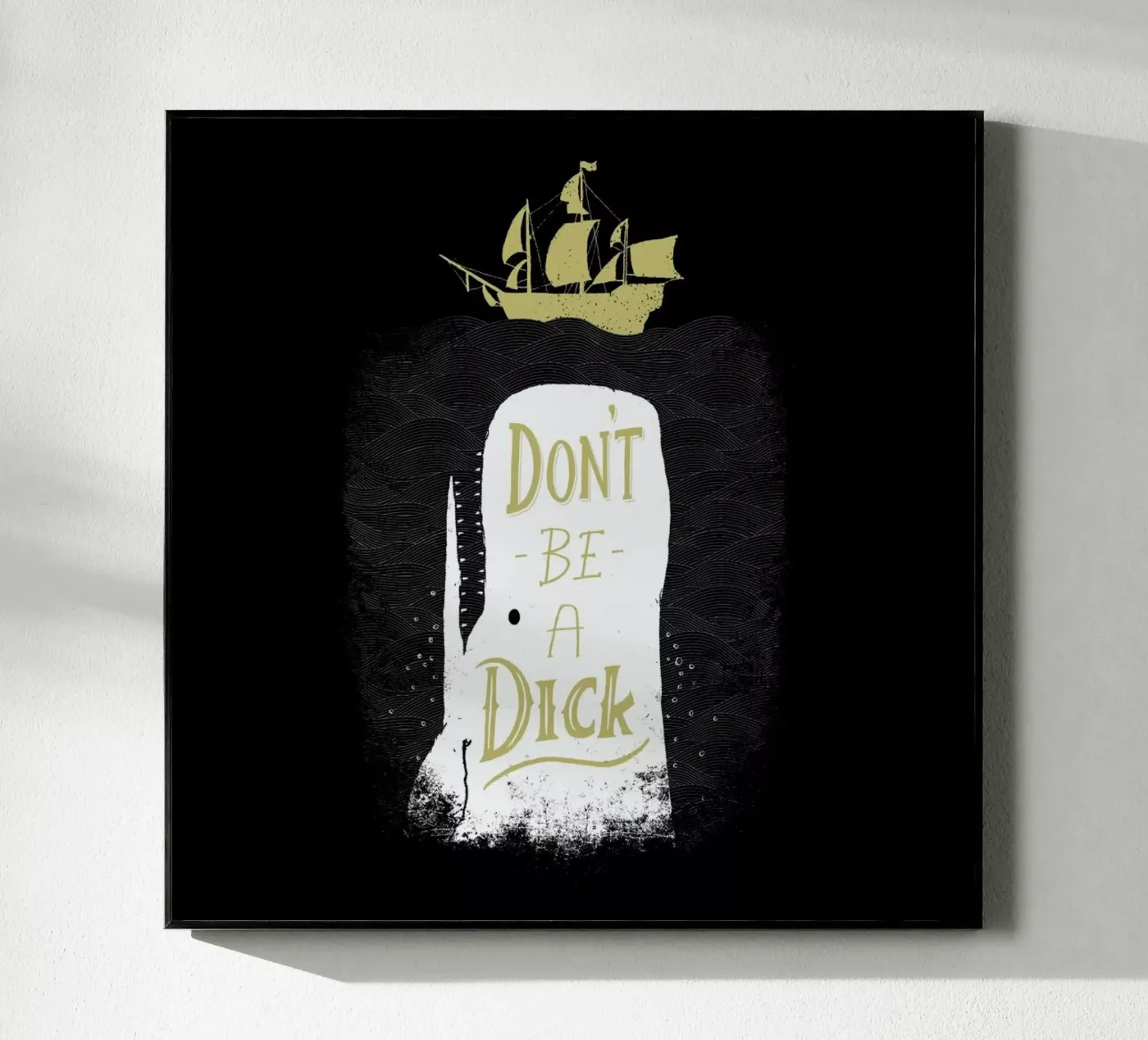 Don't Be a Moby plexiglass da DinoMike